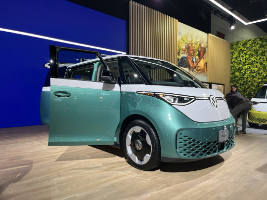 폭스바겐 ID 버즈. 장우진 기자